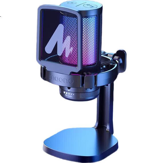 Компьютерный микрофон Maono DM20, USB, конденсаторный, для записи, стриминга, игр, черный