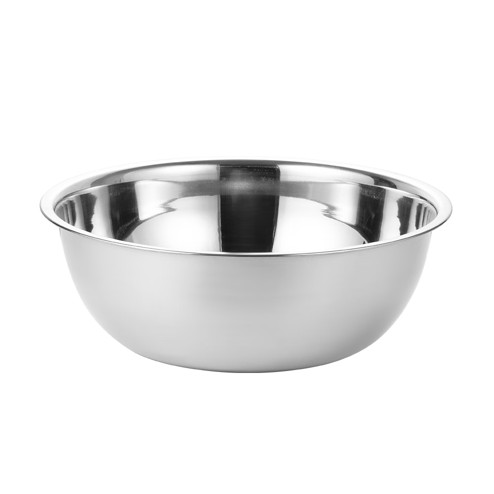 Golden Key Thickened Deepened Commercial Stainless Steel Dough Mixing Bowl 34cm GK-WD34