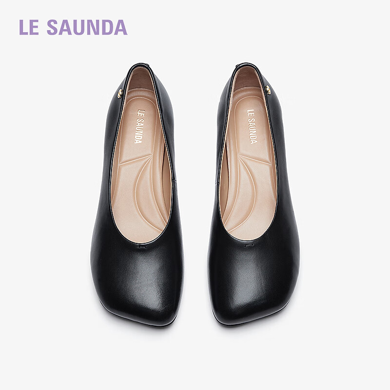 Laird & Sand 2026 Spring Summer Caramel Shell Commuter Vintage Lambskin Women's Flats 34501 Truffle Black BKK 36