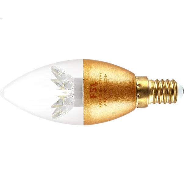 Лампа накаливания FSL, E14, 6.5 Вт, теплый свет