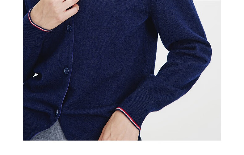 Navy Sail Italy Small Sailboat Women's Knitwear 100% Wool Cardigan Sweater Jacket 2334092021 Blue S 21