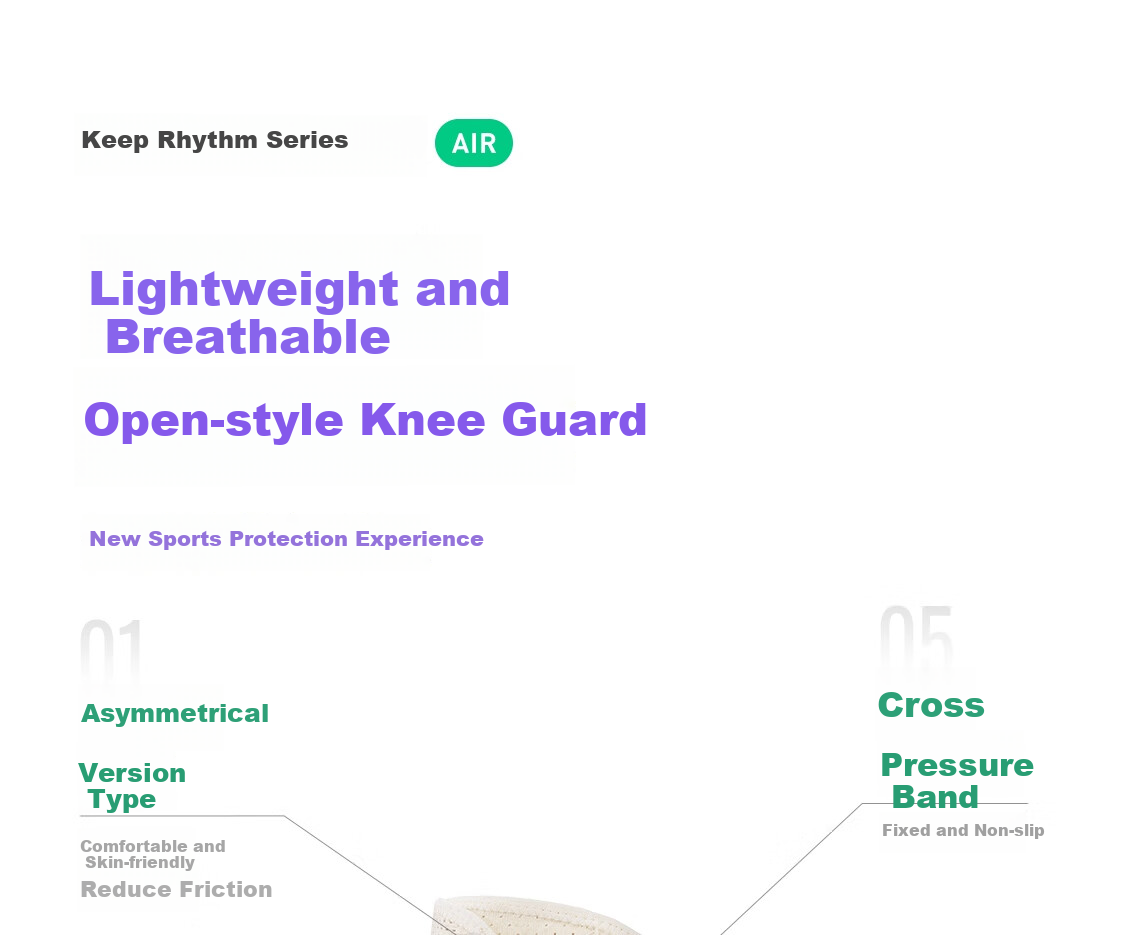 Keep Open Knee Brace for Sports And Running, Patella Protection Strap, Meniscus Knee Guard, K-Rox Classic Black, Size L 5