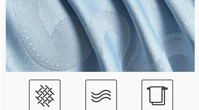 LOVO Antibacterial Bamboo Fiber Ice Silk Cooling Mat Double Three-Piece Set Gray 230*235 [Foldable] 10