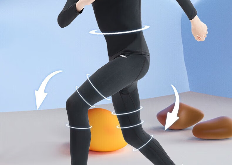 Li-Ning Children's Compression Pants for Boys, Sports Running Tights, Basketball Training Wear, High-Elasticity Quick-Dry Shark Pants, Spring And Summer 23