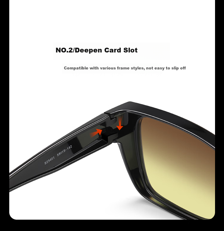 Bertha Anti-Glare Night Vision Goggles for Driving at Night, Anti-Glare Polarized Myopia Glasses for Drivers 23