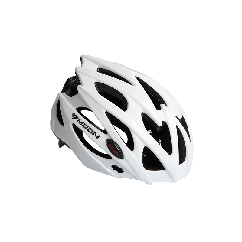 MOON Cycling Helmet Self-Driving Helmet Mountain Road Bike Unisex Safety Helmet Sports Riding Gear White XL