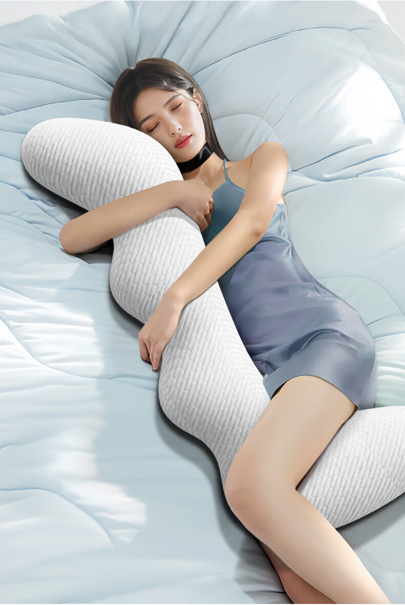 Jingmao Pillow for Sleeping, Bed Backrest, Leg Pillow, Long Body Pillow, Side Sleeper, Adult And Pregnant Women Backrest, Sleep Aid 2