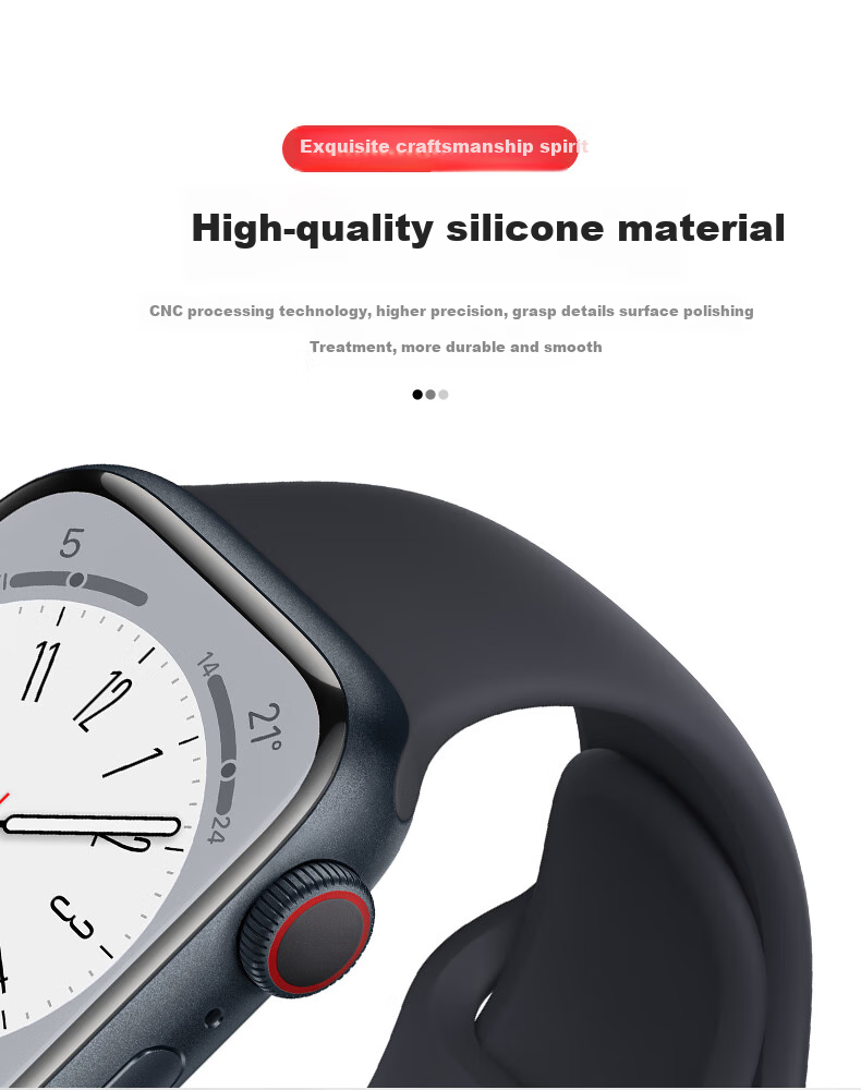 BHO Compatible New Apple Watch Band, Nylon Loop Strap for Apple Watch S12/S11, IWatch S10/9/8/7/Ultra4/SE3/2 Sports Band 1