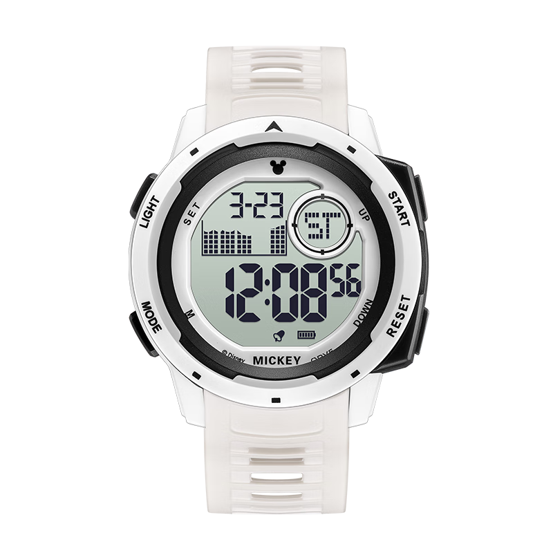 Disney Mickey Collaboration 2026 New Sports Digital Watch Youth High School Student Exam Waterproof Kids Watch
