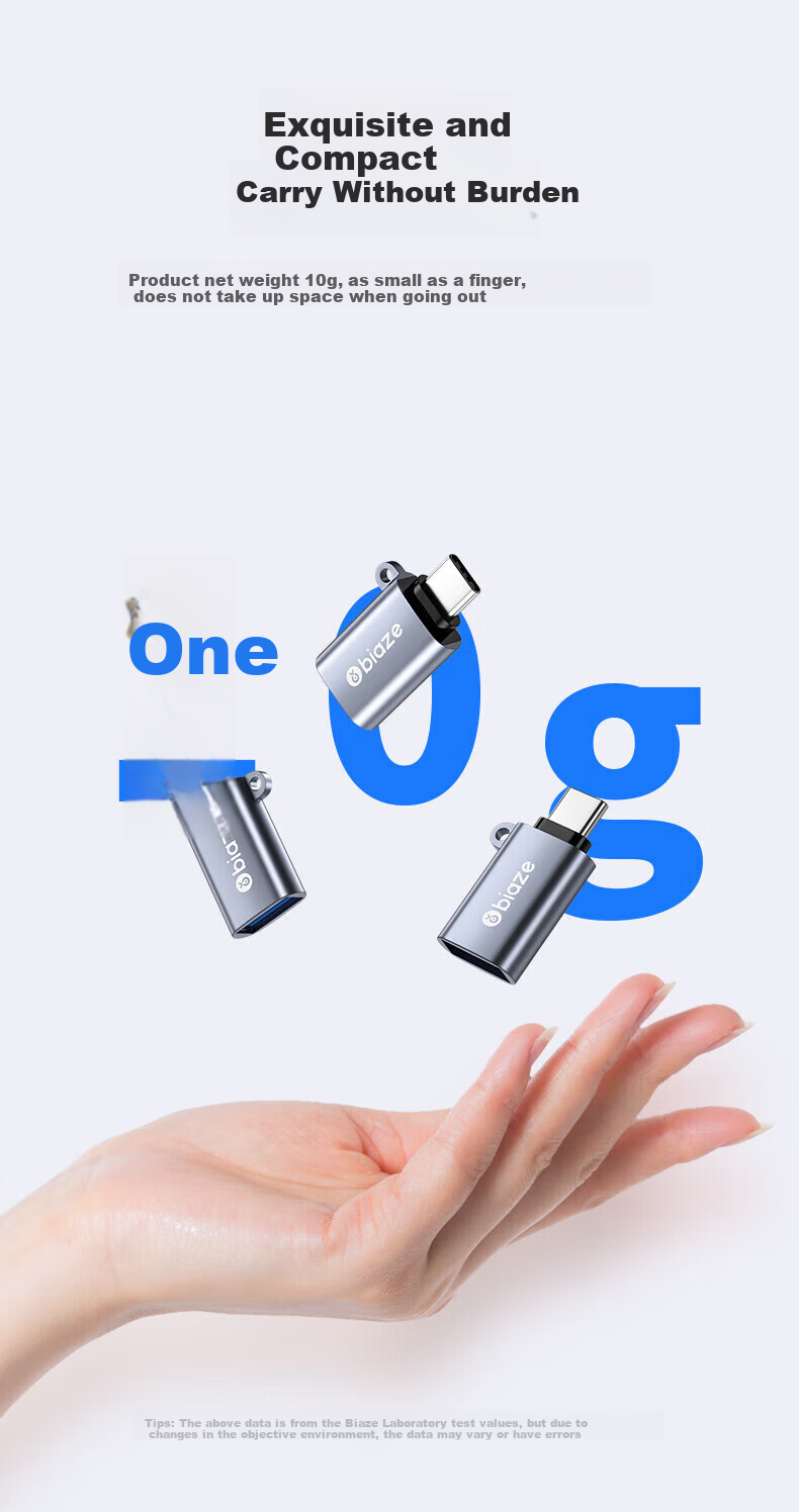 BIAZE Compatible with Apple 17/16/15 Adapter, Type-C Converter, USB3.2 Data Transfer Adapter Cable, OTG Android Phone Huawei External USB Drive, Keyboard And Mouse Car Charger 14