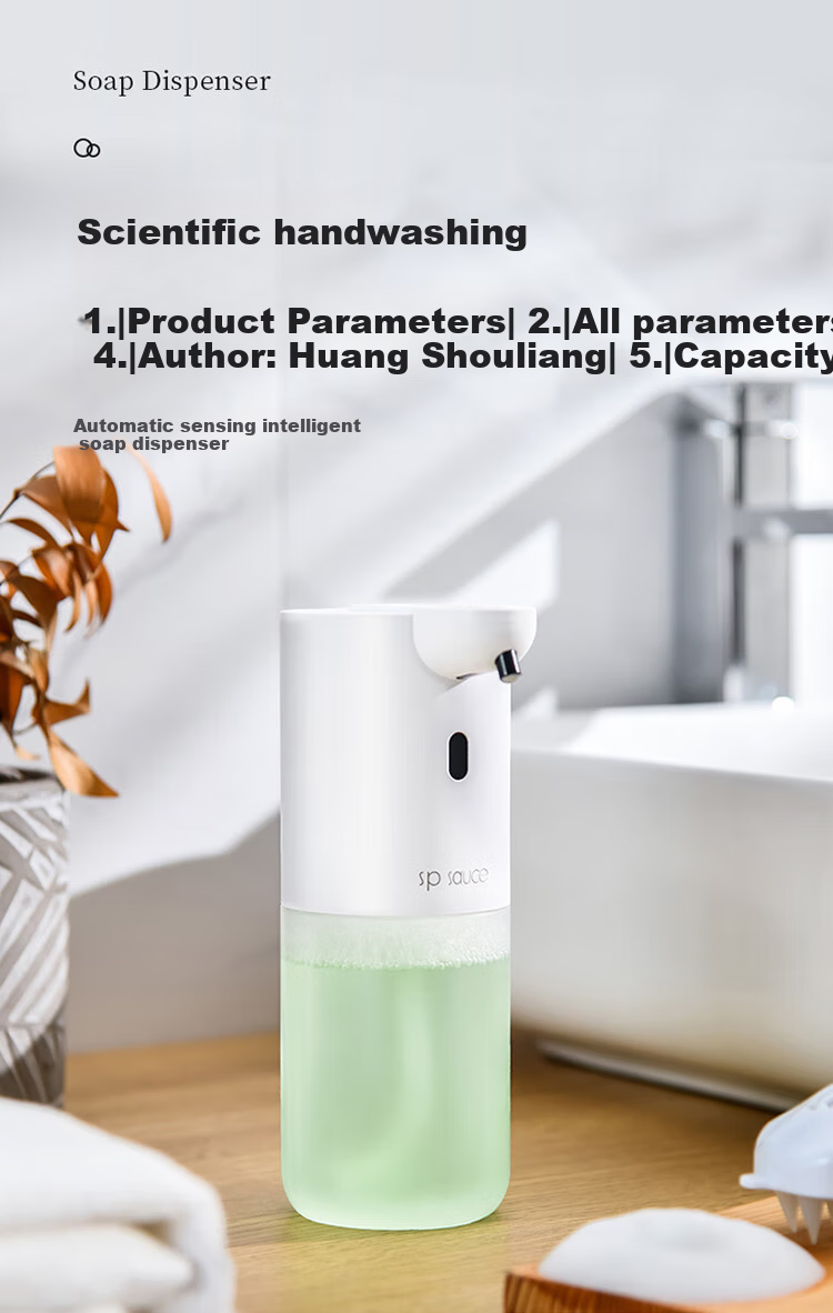 Daisy Leaf Japanese Automatic Soap Dispenser, Hand Sanitizer Machine with Bottle Sensor, Smart Electric Foam Hand Washer 1