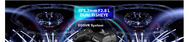 Canon RF5.2mm F2.8 L DUAL FISHEYE Dual Fish-Eye Lens, R8 R50 R7 R10 R5 R62 R Series Lenses 10
