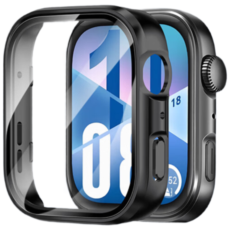 CHENSONG Compatible with Huawei WATCH FIT 4 Watch Case, Integrated Protective Cover, Shockproof And Wear-Resistant Protective Case, Black