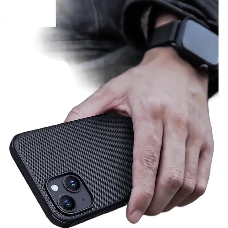 Магнитный чехол NILLKIN Super Frosted Shield Pro для Apple iPhone 15, черный