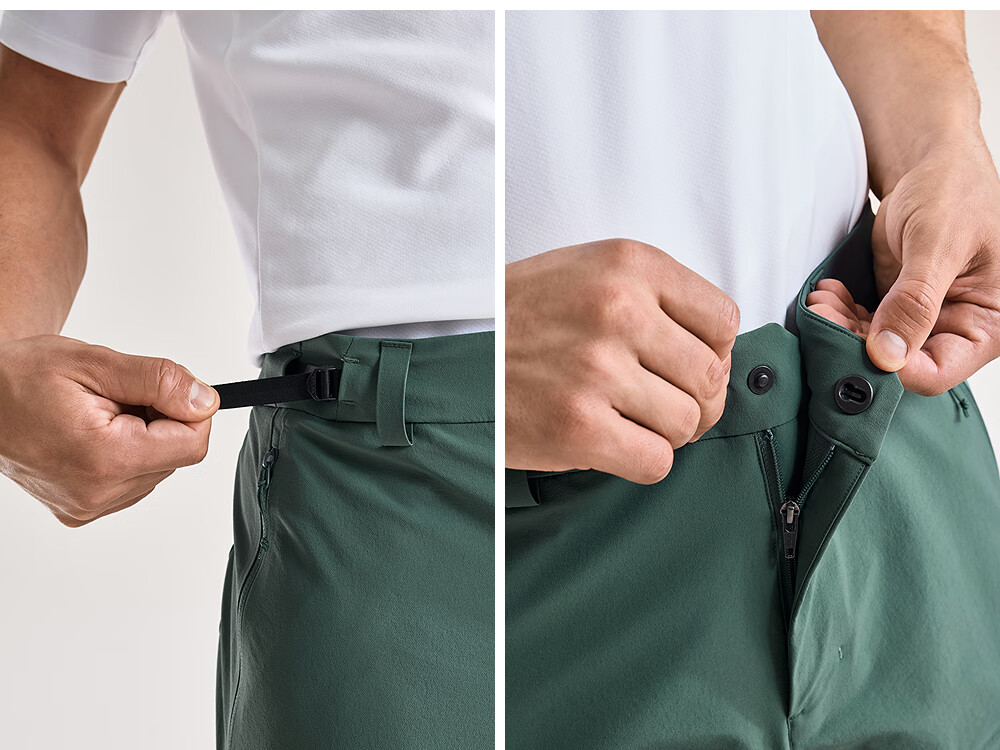 KAILAS T10 Soft Shell Pants for Men, CORDURA Reinforced Wear-Resistant Elastic Breathable Outdoor Hiking Windproof Pants 7