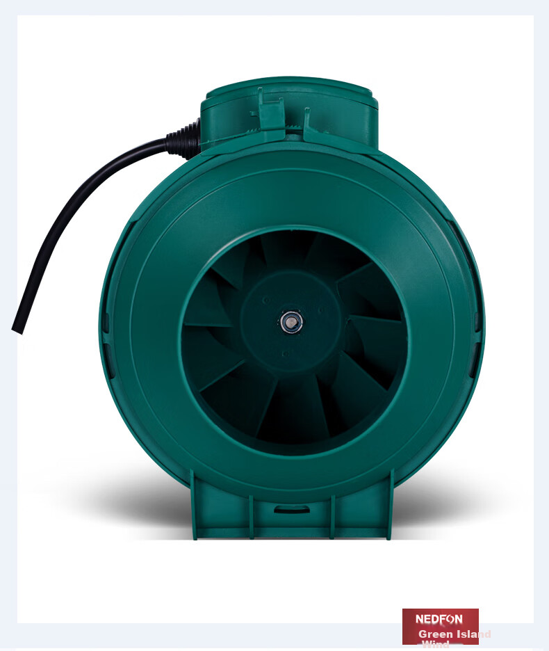 Nedfon DJT10-23 Diagonal Flow Duct Fan, 4-Inch Kitchen Exhaust Fan, Bathroom Ventilation Fan, Powerful Extractor Fa 30