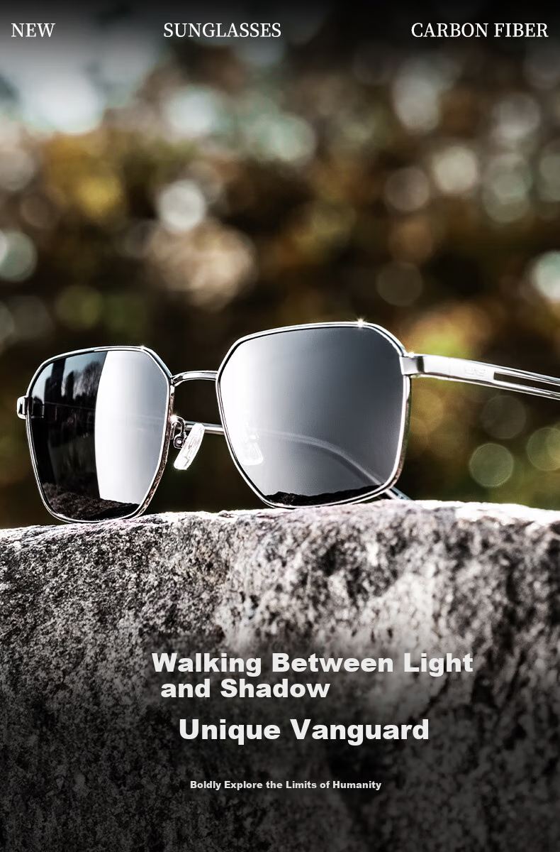 CAPONI Photochromic Polarized Sunglasses for Men, Driving-Specific Night Vision Glasses, Day And Night Use, UV Protection, Sun Protectio 3
