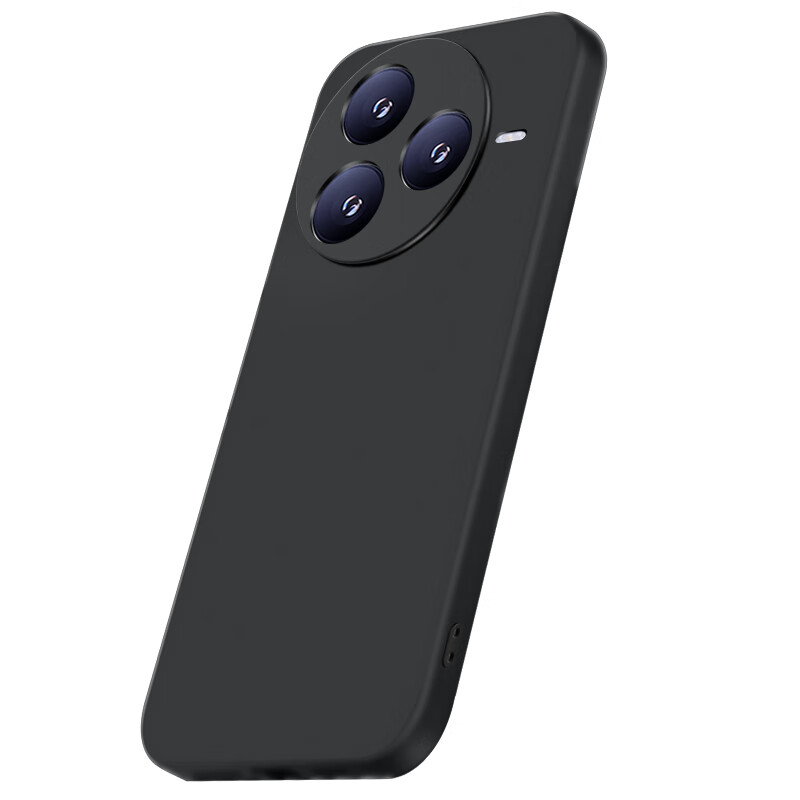 Чехол Freeson для Xiaomi Civi 5 Pro, простой и тонкий, полная защита, противоударный матовый TPU мягкий чехол с кольцом-держателем, черный
