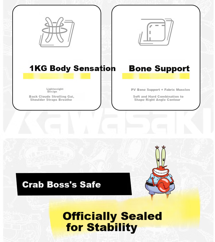 Chuanqi SpongeBob Co-Branded Badminton Bag, Handheld Crossbody Bag, Separate Shoe Compartment, Nautilus Brother C8150, Suit Blue And Gree 7