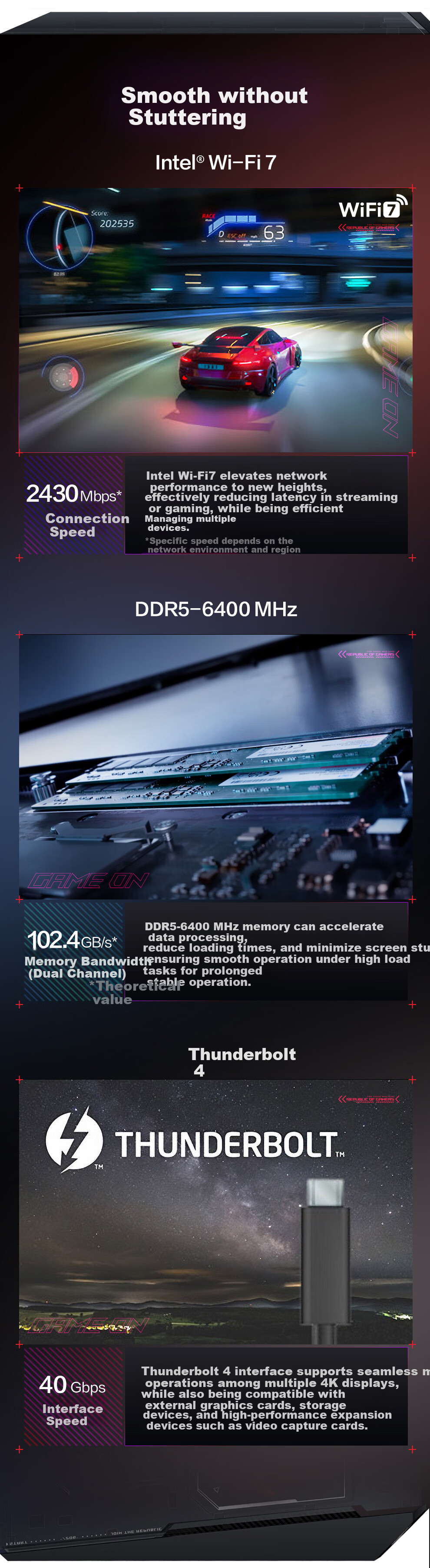 ROG NUC 2025 Gaming Mini PC with Dedicated Graphics Card, High-Performance AI Desktop Computer (Ultra 9-275HX, 32GB RAM, 2TB Storage, RTX5070TI GPU) 7