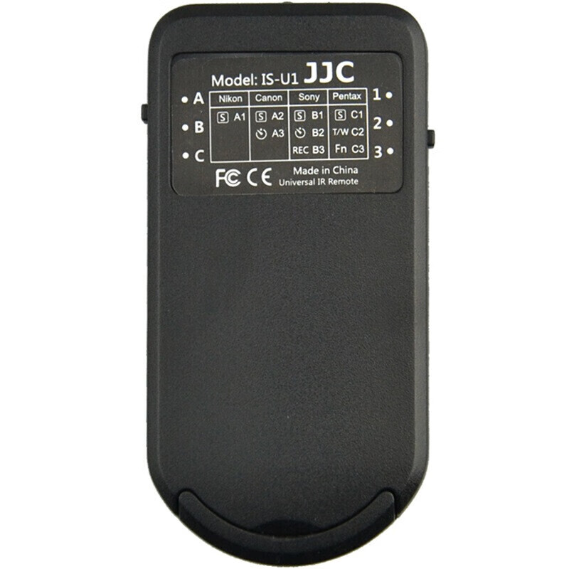 JJC Wireless Quick Release Remote Control Compatible with Canon 90D, 80D, 60D, 800D, 5D4, 6D2 DSLR Cameras And Sony A7R4, A7M3, A6400, A6300 Mirrorless Cameras