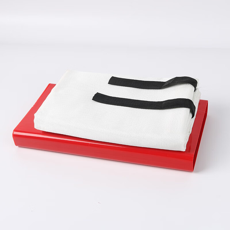 Huangchi Silicone Fire Blanket Non-Scratch Fiberglass Fire Escape Blanket for Home Hotel Kitchen 1M