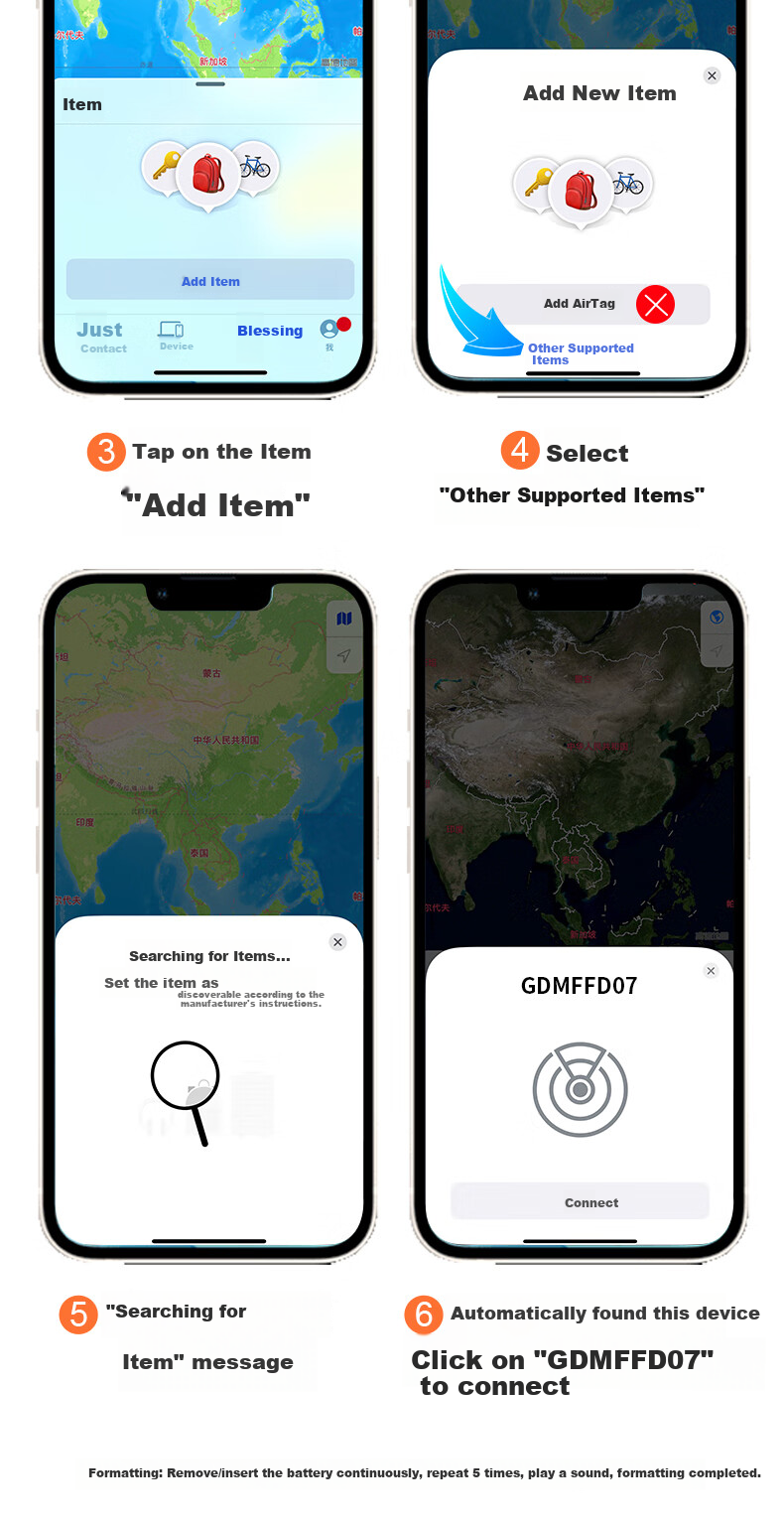 GDGO [Apple Exclusive] AirTag Magnetic Tracker, Anti-Loss Alternative, Waterproof, for Bicycles, Electric Motorcycles, Cars, Smart Anti-Loss Sticker, Tracking Device, MFi Certified 7