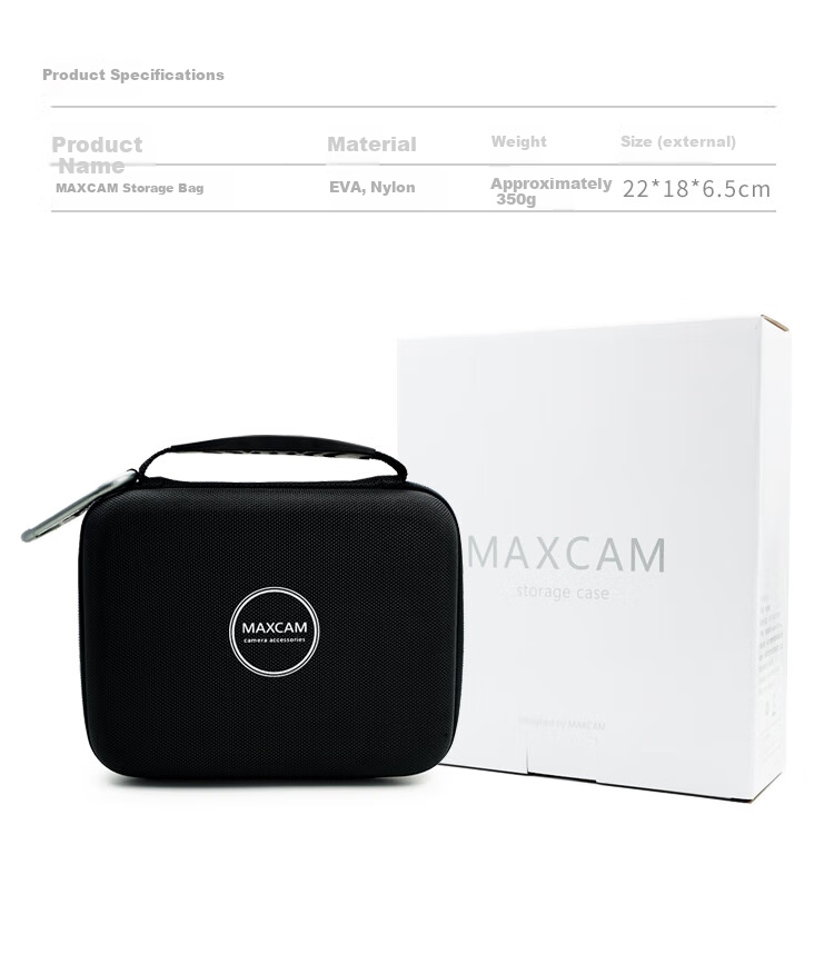 MAXCAM Compatible with DJI Osmo Mobile 87P Smartphone Gimbal Stabilizer, Portable Storage Case, Hard Shell, Shockproof, Drop-Resistant Protective Box, Accessories, Handbag 2