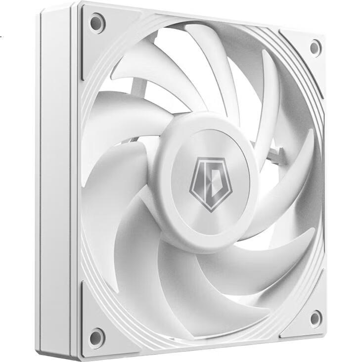Kulin (IDCOOLING) 12CM Case Fan, Three-Phase Motor, Dynamic Balance Tuning, Magnetic Stability, Suitable for Water And Air Cooling Radiator Modification DF-125