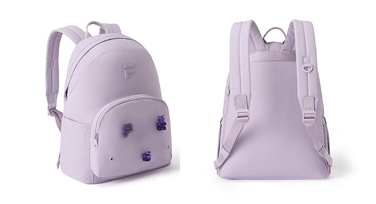 FILAFUSION FILA Trendy Women's Backpack Autumn Fun Double-Shoulder Laptop School Bag 21