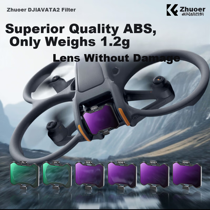 Комплект фильтров K&F CONCEPT для DJI Avata 2, ND8/ND16/ND32/ND64, аксессуары для дрона