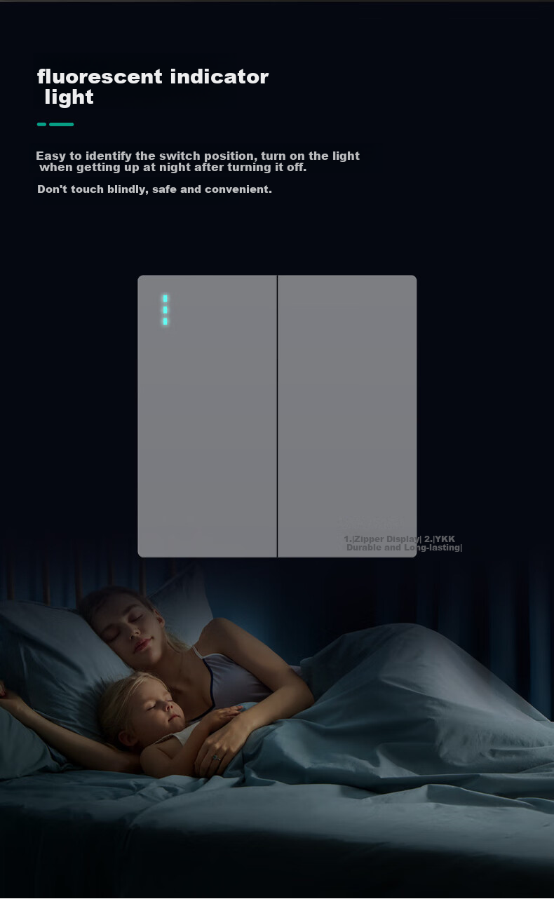 FDD Socket Panel, 86-Type Wall Power Switch, Concealed Recessed Five-Hole Socket, Frameless Large Panel, White, USB+Type-C Five-Hole [20W] White 8