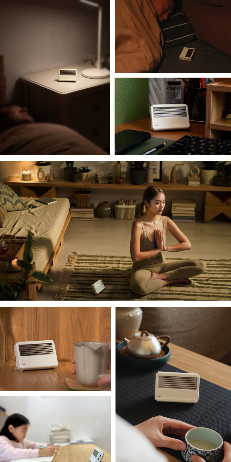 Wupai Zaojing II Natural White Noise Machine White Noise Player Noise Shielding Focus Study Sleep Aid Stress Relief Meditation Under Pillow Sleep Sound Creative Gift Hulun Lake Wave 6