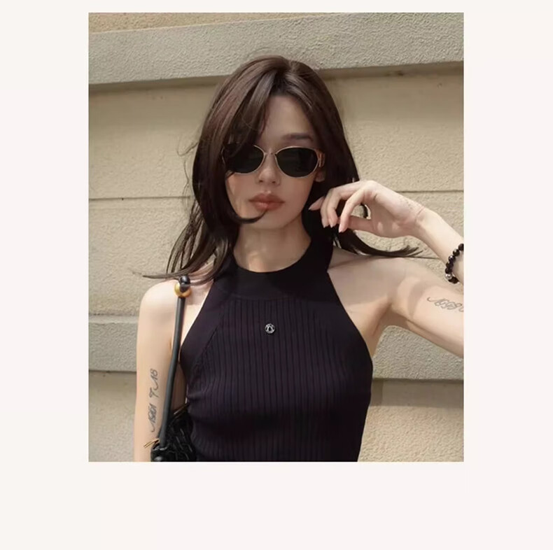 Mumujian Shushu Cat Eye Sunglasses for Women 2026 New High-End UV Protection Myopia Face-Slimming Sun Shades 5