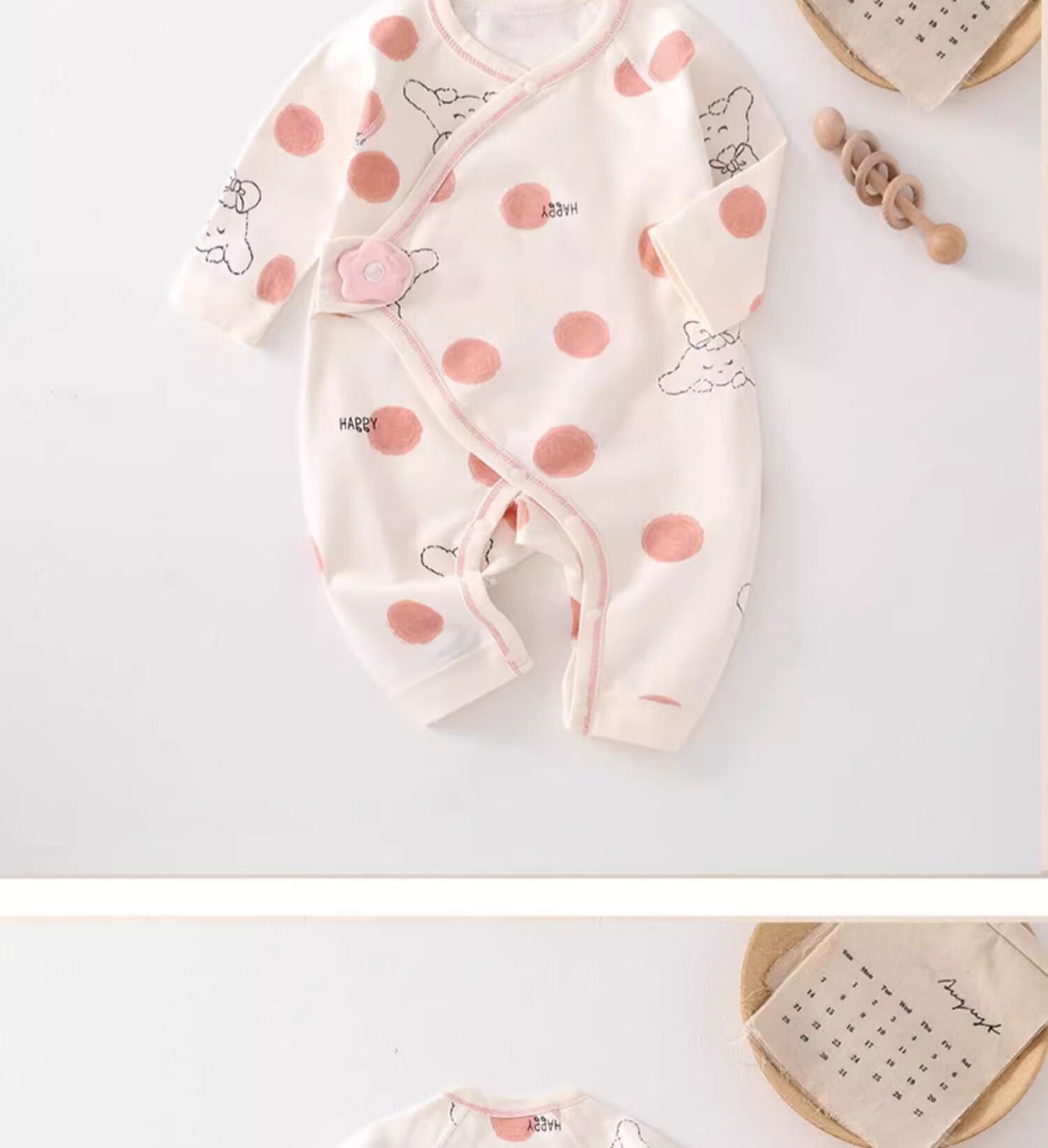 JOYNCLEON Baby Autumn Winter Cotton Romper Long Sleeve Newborn Bodysuit Jlt200705 7