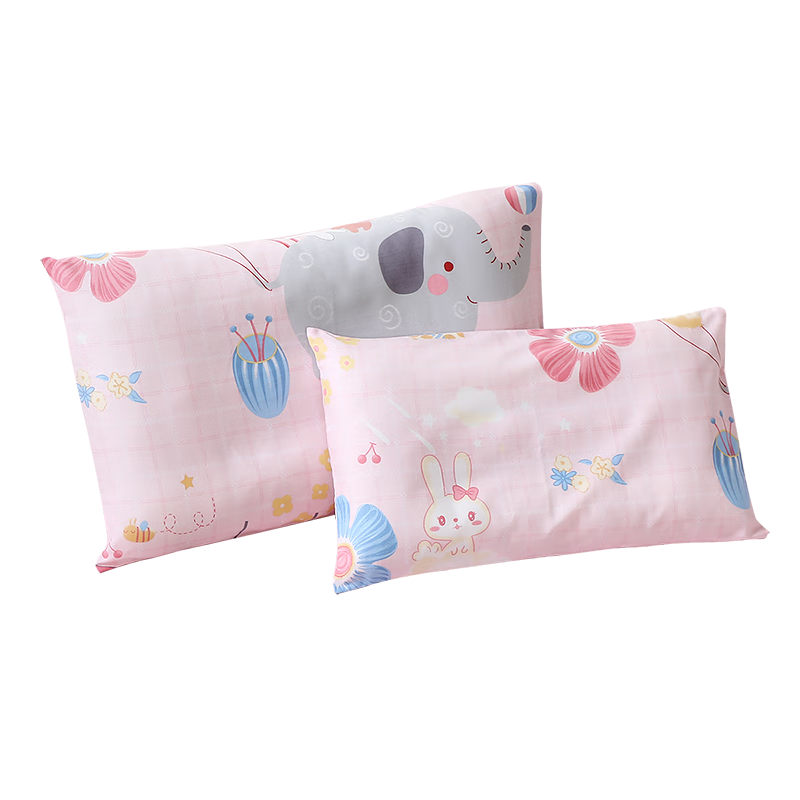 Fuannaertong Class A 40-Count Pure Cotton Children's Pillowcase Bedding, 50*30cm