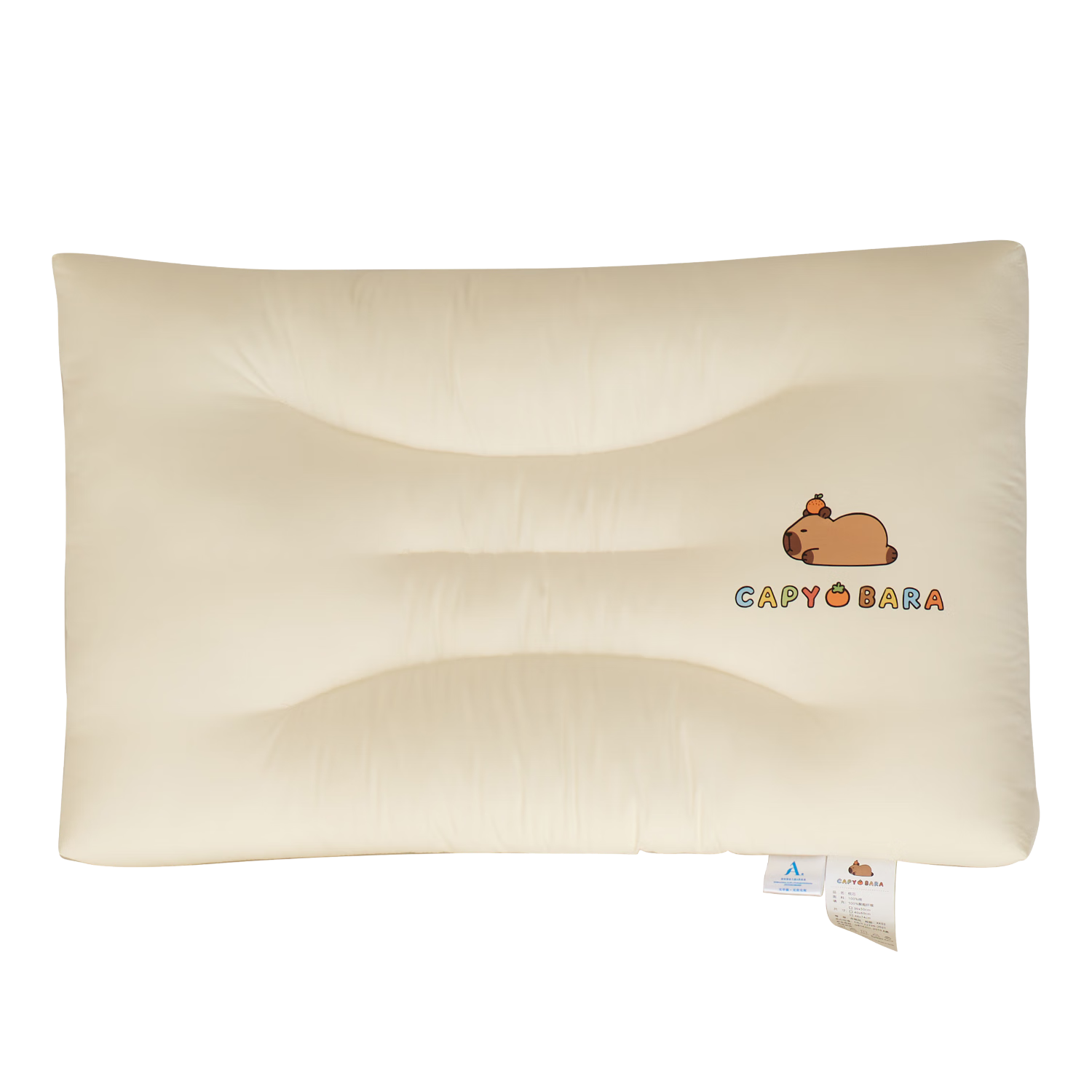 KING SHORE Adult Pillow, Class A Pure Cotton Parent-Child Ultra-Fine down Alternative Pillow Core, Single Piece Suitable for 48*74cm Pillowcase