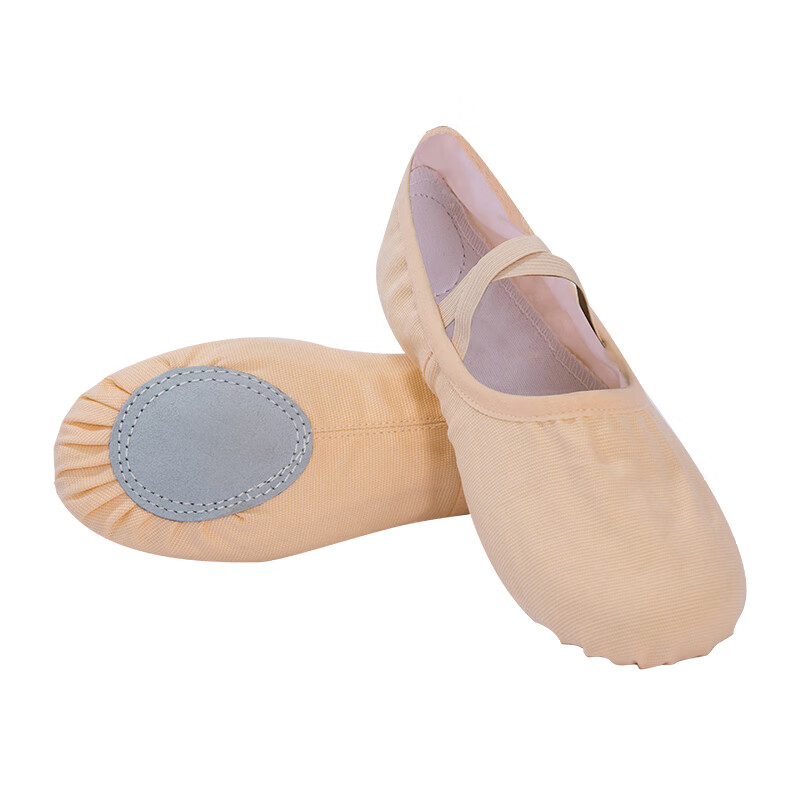 Guniya Adult and Kids Ballet Dance Shoes Soft Sole Lace-up Cat Paw Dance Practice Shoes Size 37
