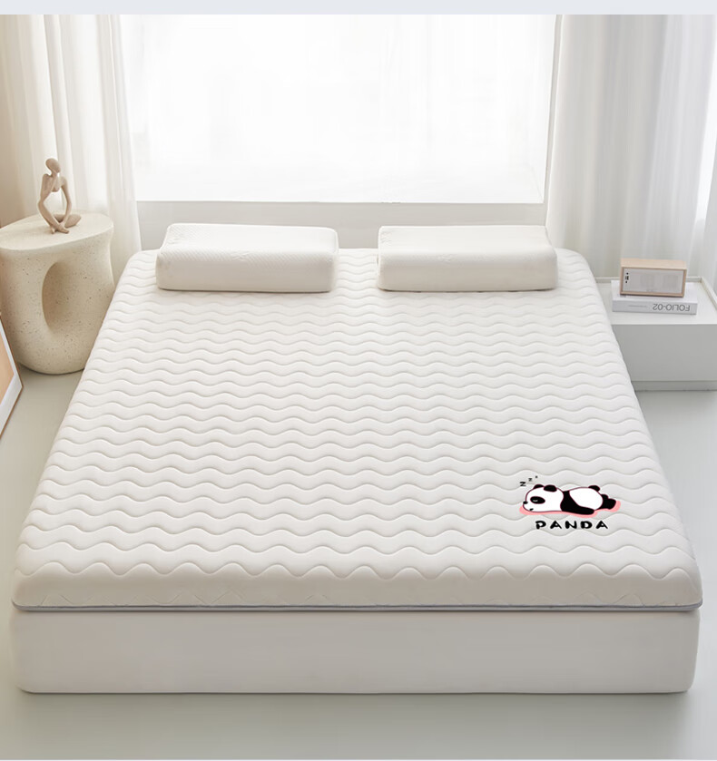 Wuyinliangpin Class A Fabric Student Mattress Cover, Single Bed Pad, 1.2x2 Meter Bed Foldable Mattress, Dormitory All-Season Non-Slip 9