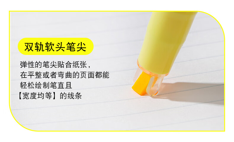 PILOT KIRE-NA Dual-Ended Highlighter Pen Orange 1