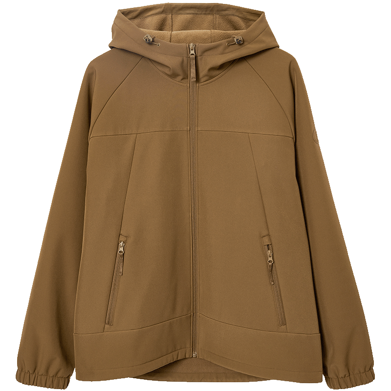JACK&JONES Men's Hooded Outdoor Sports Jacket Loose Fit Casual Trendy Coat 225321070