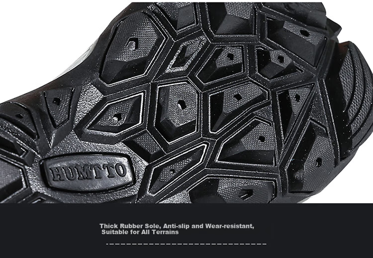 HUMTTO Mesh Hiking Shoes, Non-Slip And Wear-Resistant Men's Outdoor Climbing Shoes, Breathable Casual Men's Shoes, Sand Color, Size 39 16