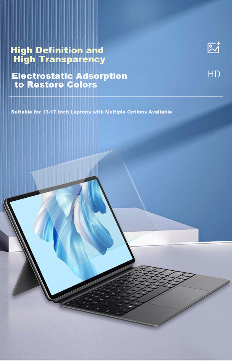 JPLAYER Screen Protector for Huawei MateBook D16/D16 SE, Compatible with 2024/23/22 Models, 16-Inch Laptop Screen Protector, HD Clear, 2-Pack 3