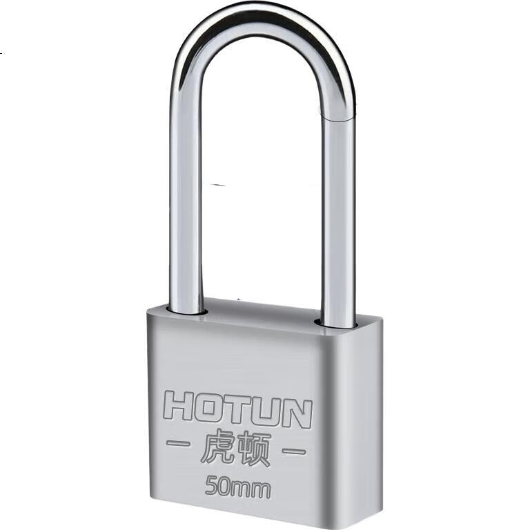 Надежный навесной замок HOTUN 50L, с удлиненным дужкой, водонепроницаемый, противоугонный, для складских дверей, окон, контейнеров, 50 мм