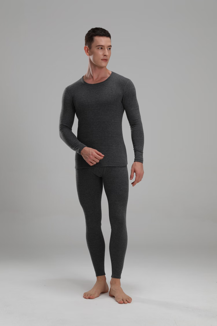 MiiOW Modal Mink Velvet + Acetate Thermal Velvet Men's Thermal Underwear Set [2025 Autumn Winter New] 2