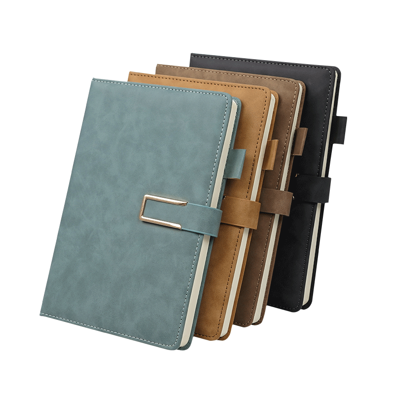 M&G 25K/128 Pages Single Notebook, Thick Sheepskin Cover, Journal, Diary, Yellow APNFM014