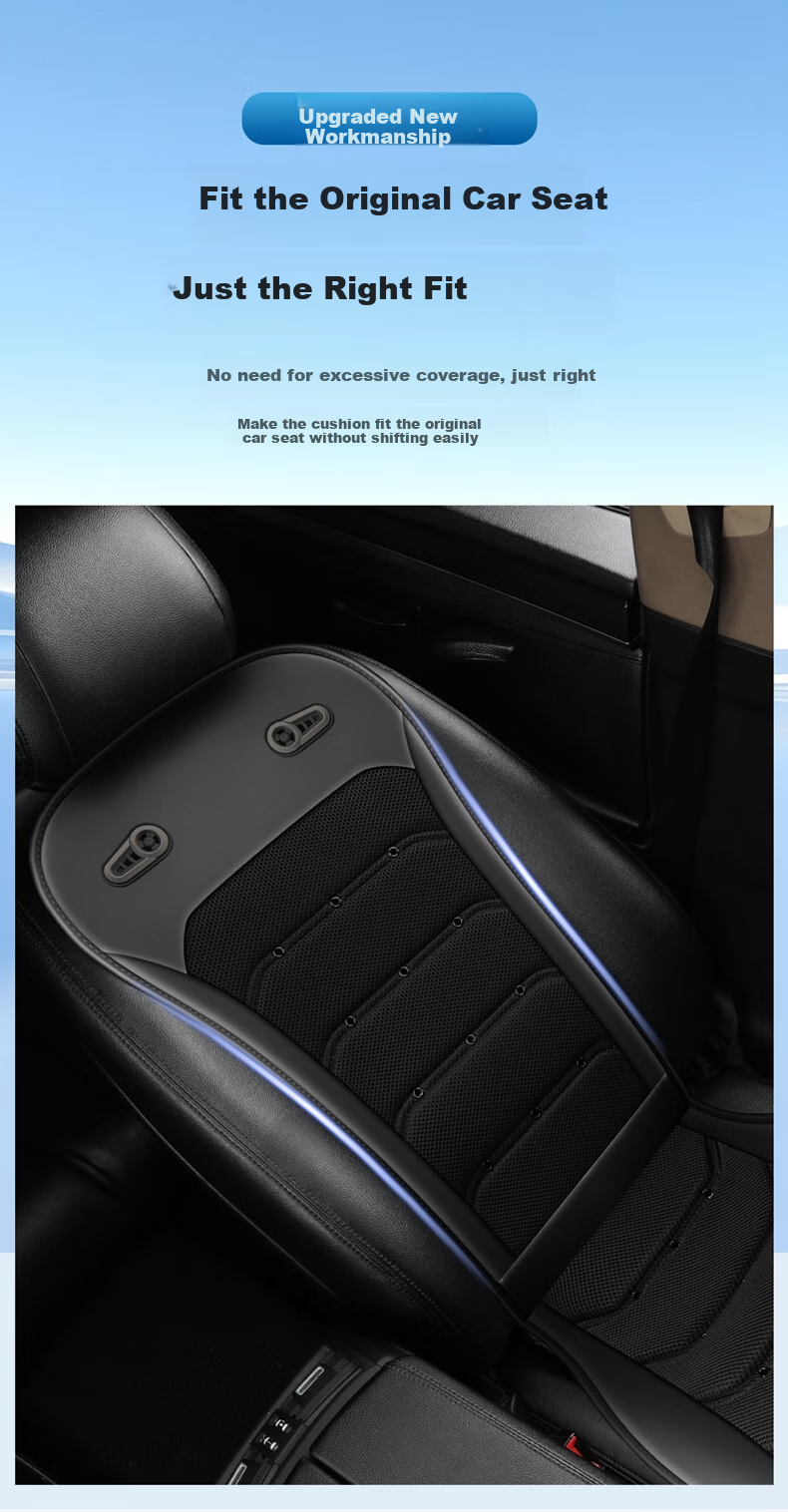 Dijialun Summer Seat Cushion, Ventilated And Breathable, Modified Cooling Air Conditioning Car Seat Pad, Driver's Comfort Aid, Truck And Car Seat Cushio 7