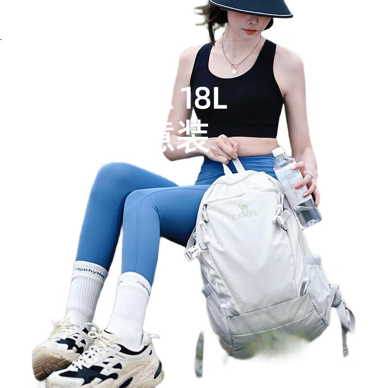 Рюкзак CAMEL URBANTREK 18L, мужской, водостойкий, для путешествий и школы, зеленый