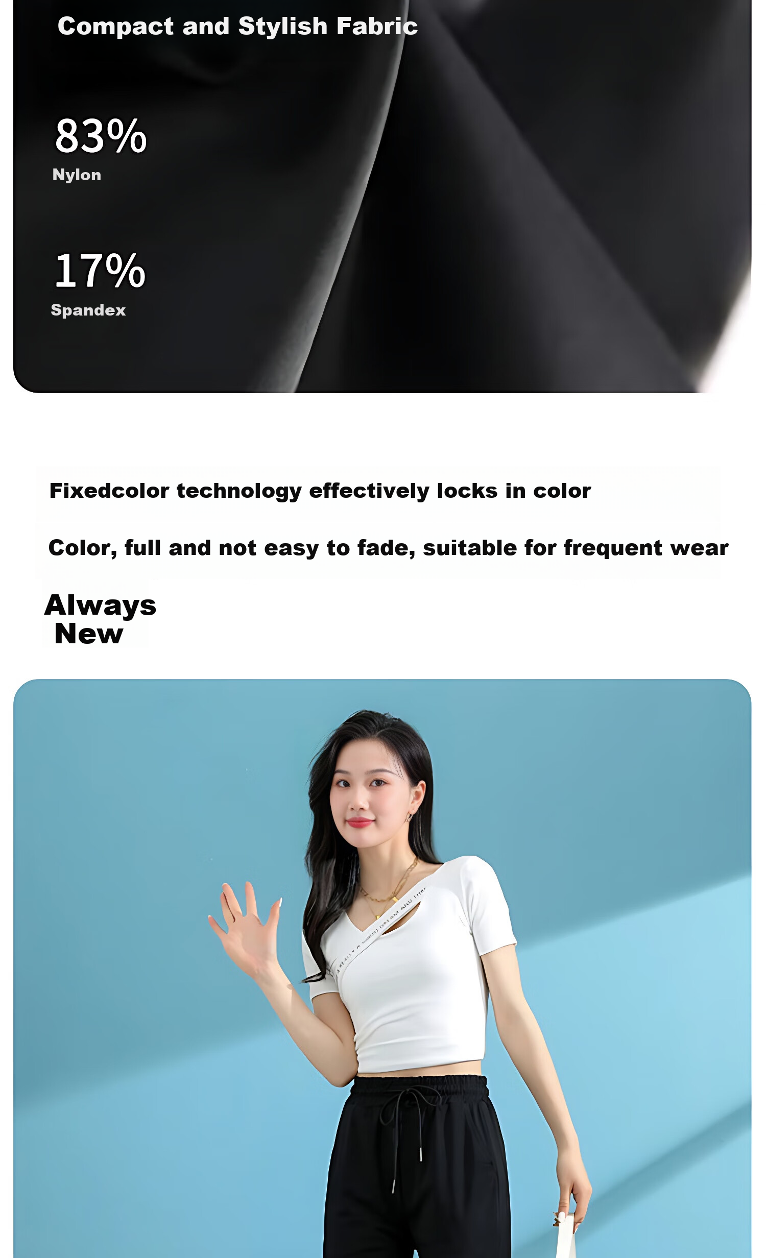 LangSha Ice Silk Sports Pants for Women, Summer Lightweight Loose Casual Pants, Harem Joggers, Black Slimming Quick-Dry Women's Trousers 5