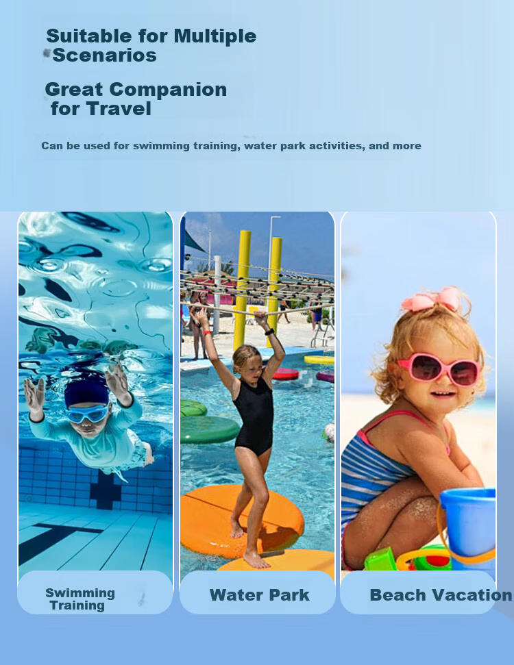 MIZUNO Children's Swimwear, Boys' Two-Piece Short-Sleeve Top And Shorts Set, Hot Spring Baby Quick-Dry Surfing Suit G1408 Blue 150 5